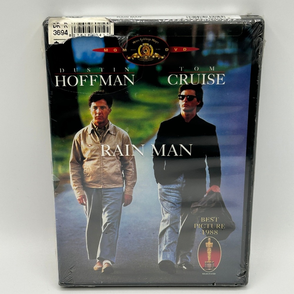 Rain Man DVD 1999 Dustin Hoffman Tom Cruise MGM Autism Awareness Nostalgia NEW